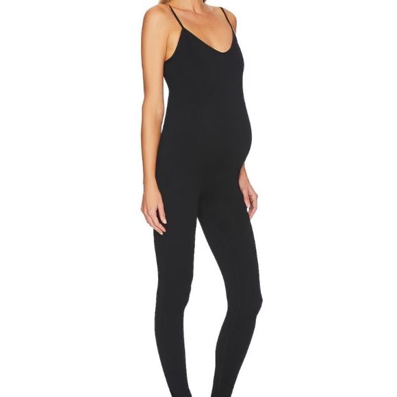 Hatch Black Maternity Jumpsuit - Picture 1 of 5